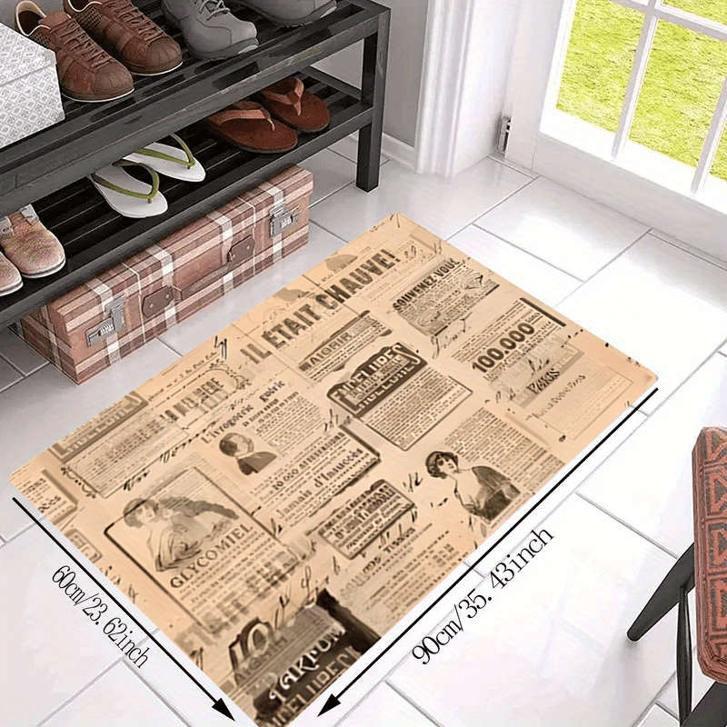 1Pc 60x90cm Floor Mat