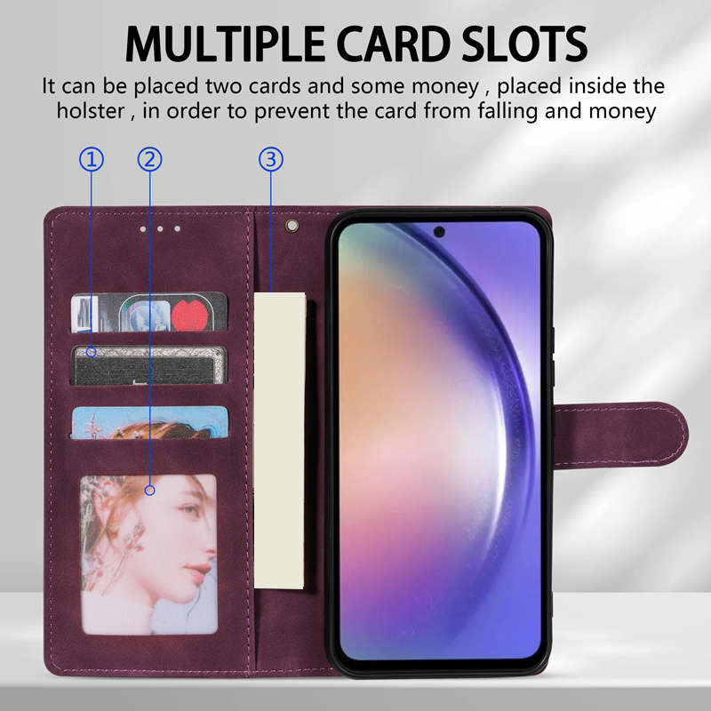 1pc Dark Brown For Samsung Galaxy A36 Phone Cases