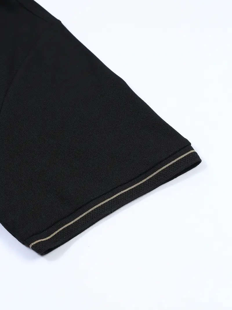 Mens Short Sleeve Golf Shirt, Breathable Fabric, Size Large UK 40