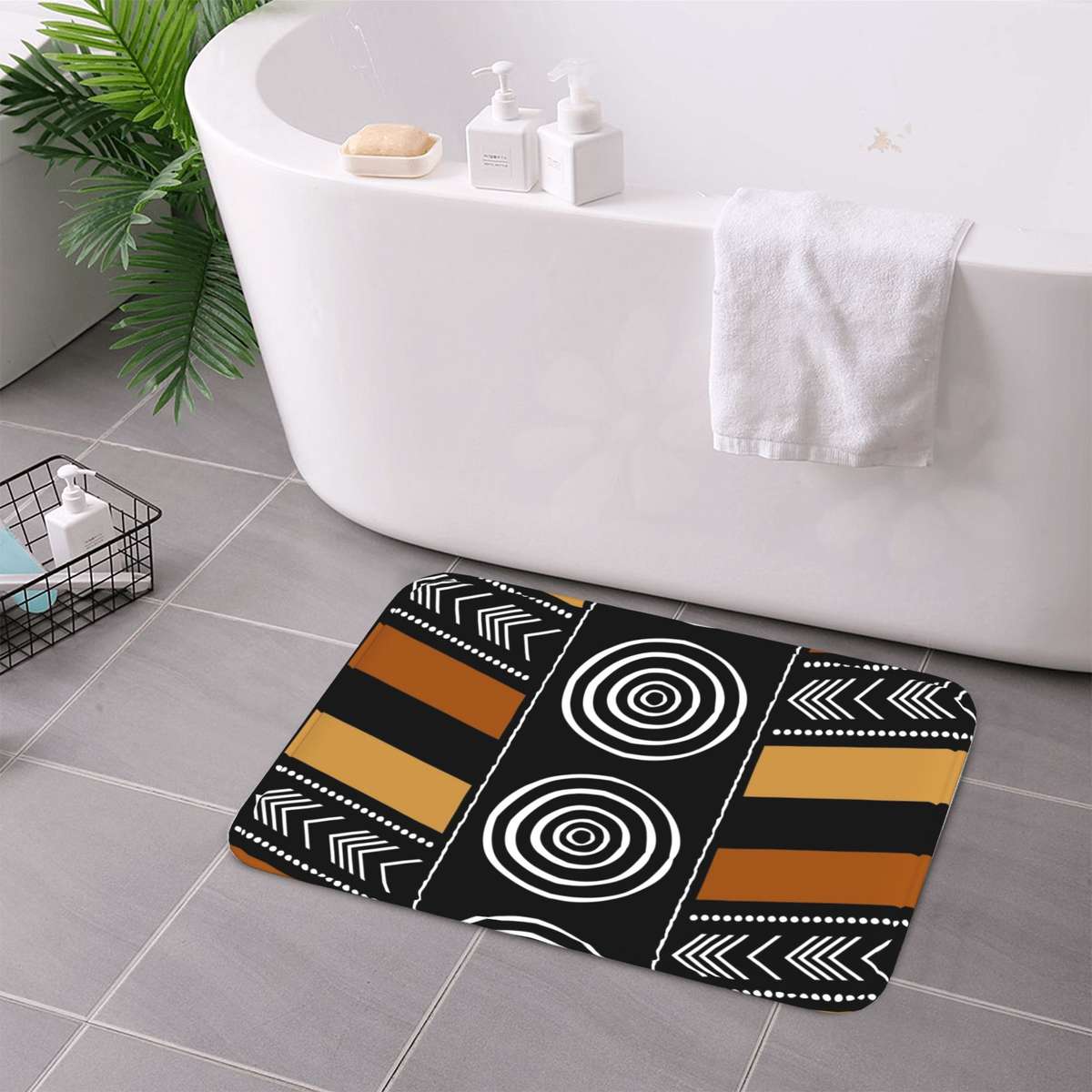 1Pc MultiColor 50x80cm Floor Mat