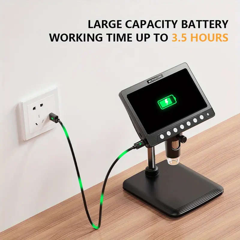 Inskam Professional Digital Microscope with 50-1000X Magnification