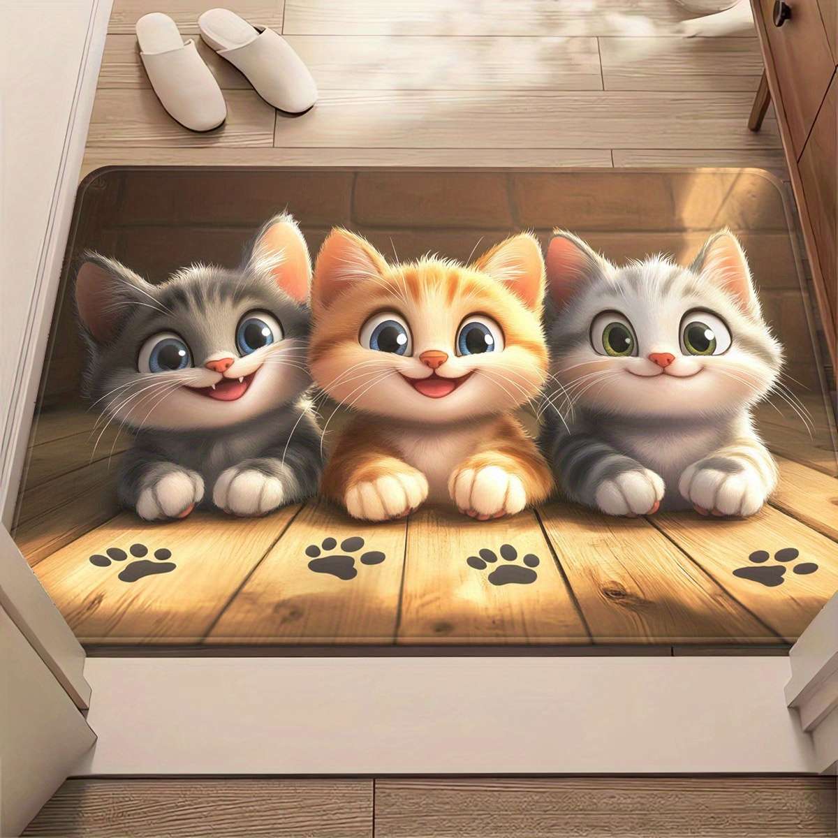 1Pc 15.75x23.62inch 40x60cm Floor Mat