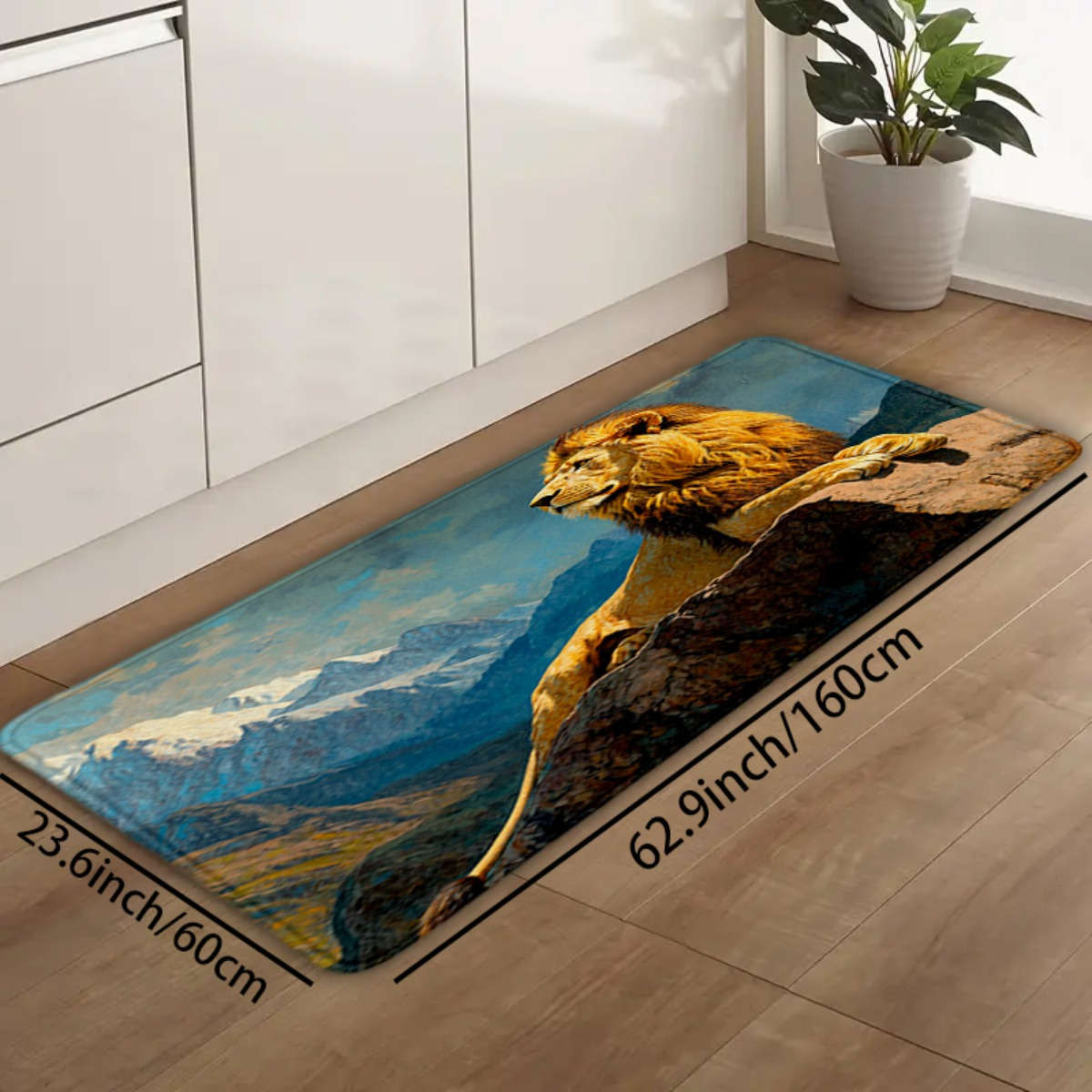 1Pc 40x6cm Floor Mat