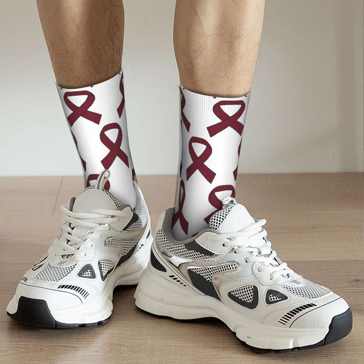 1 Pair Multicolor One Size Socks