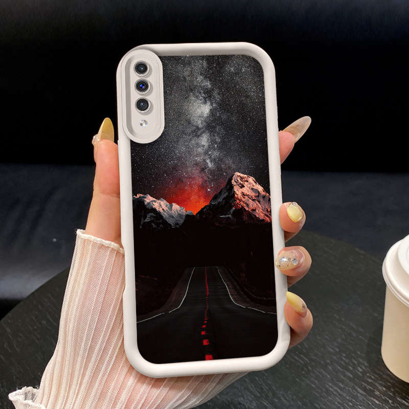 1pc A-Brown For Samsung Galaxy A52 Phone Cases