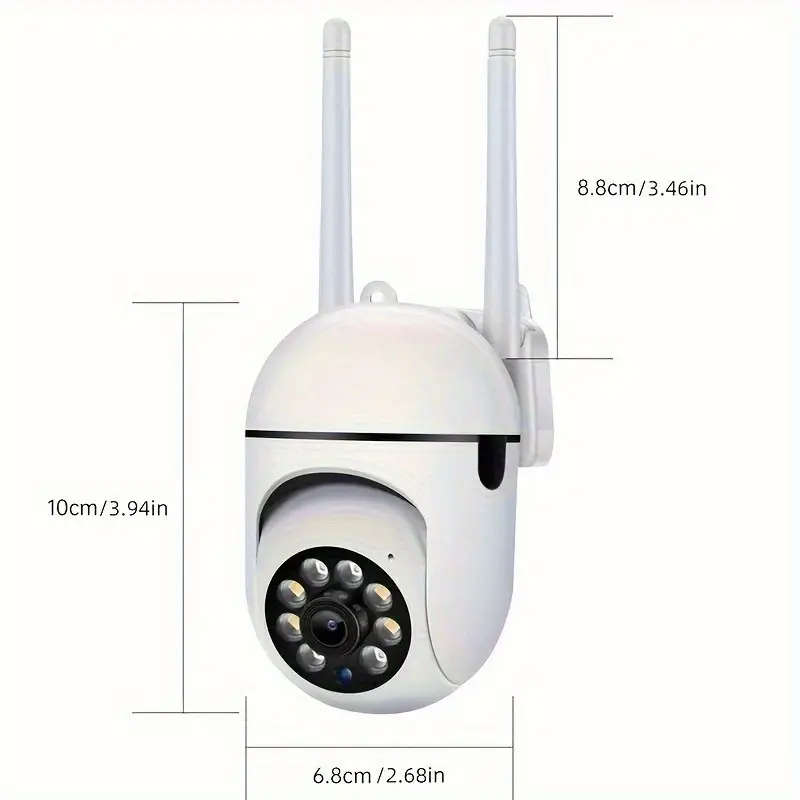 Webcam With Two-Way Audio And Alarm