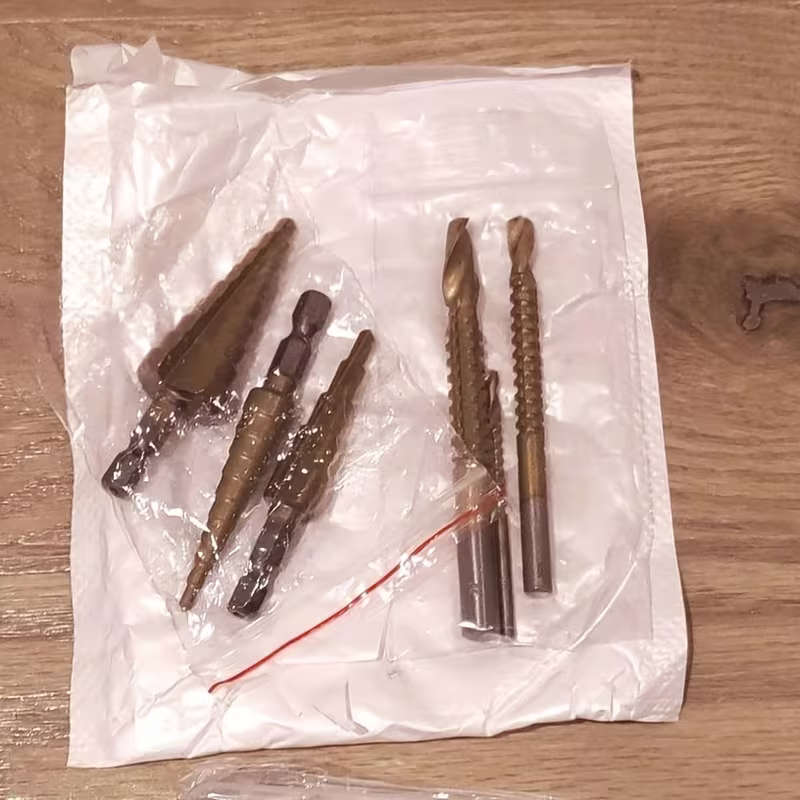 6-Piece Step Drill Bit Set