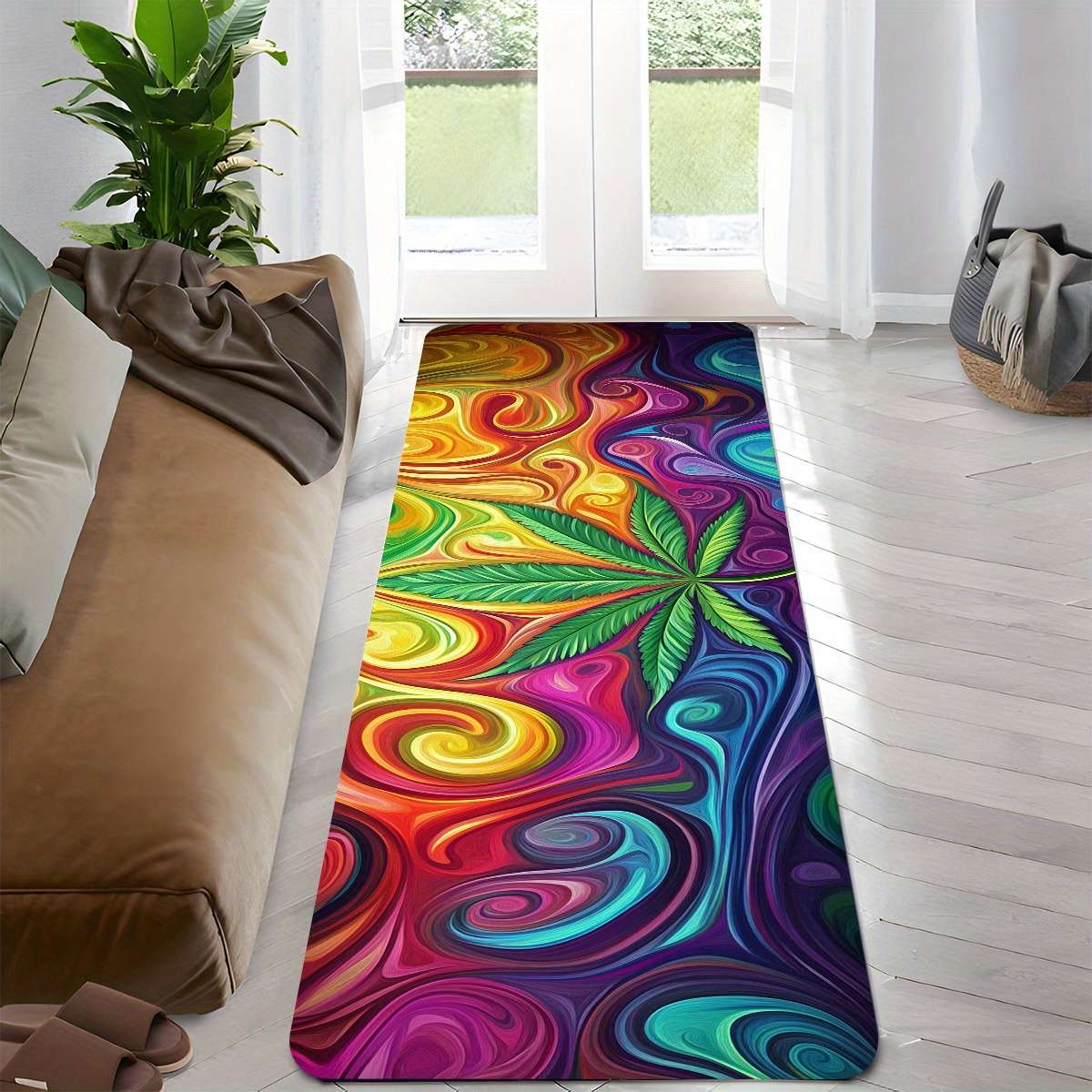 1Pc Mixed Color 24x118inch 60x300cm Floor Mat