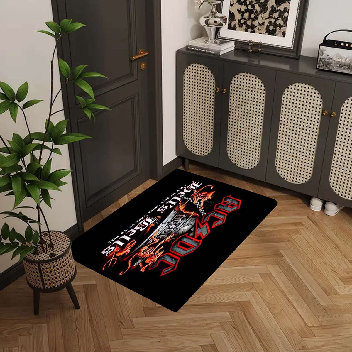 1Pc 100x150cm 39.3x59nch Floor Mat