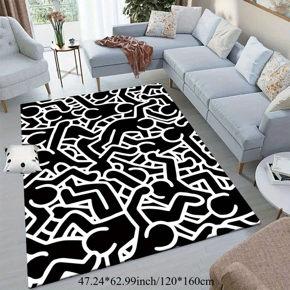 1Pc 31.49x47.24inch 80x120cm Floor Mat