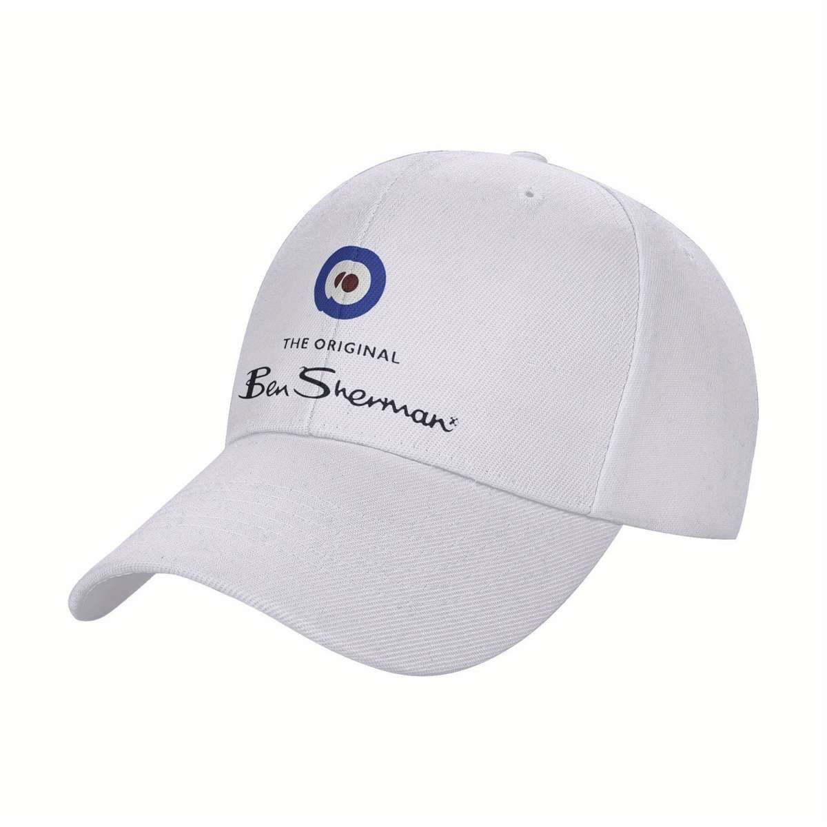 1pc BEN SHERMAN Adjustable Baseball Cap Lightweight Washable Polyester Sun Hat for Men Women