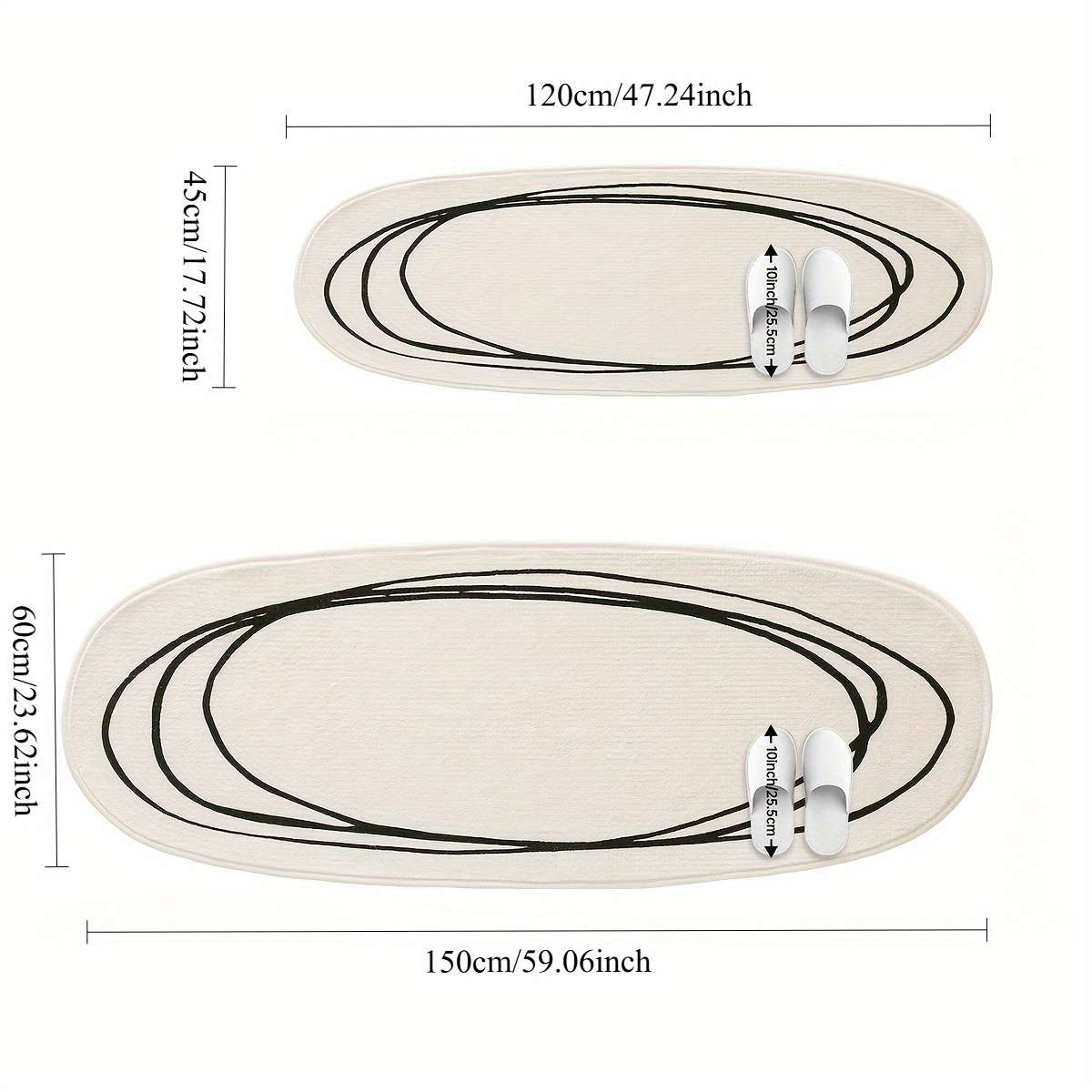 1Pc 60x150cm Floor Mat