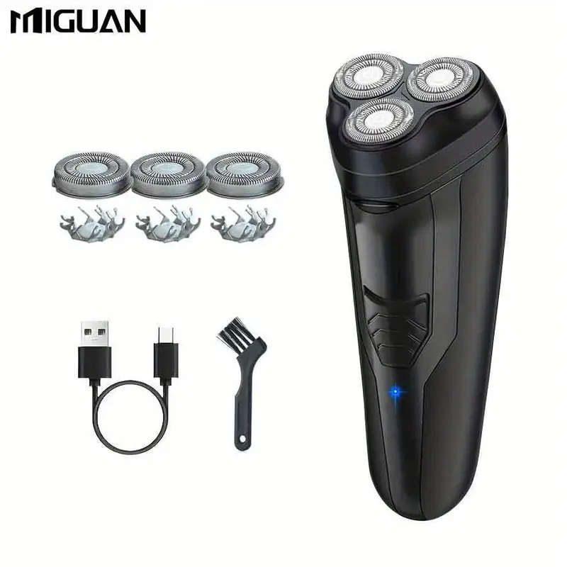 Men's Three-Head Electric Shaver