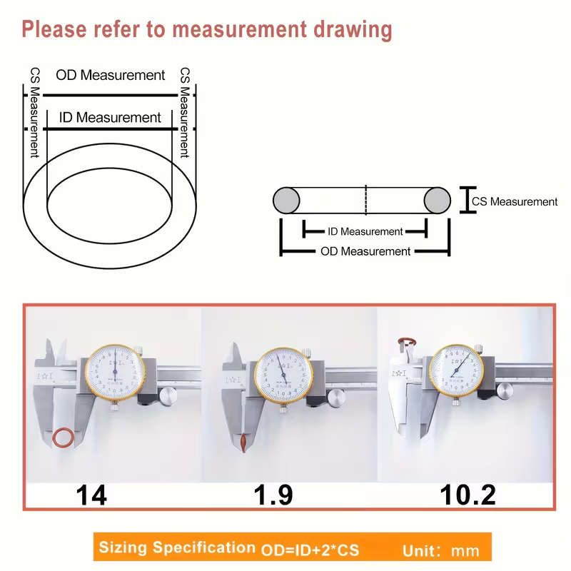 351 Silicone O-Ring Seals