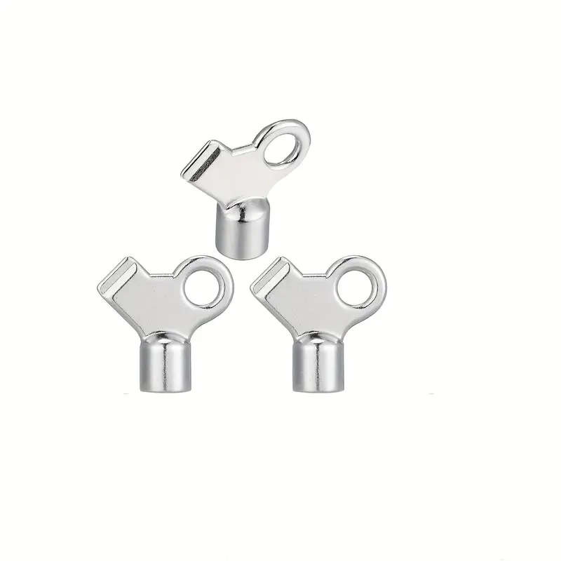 3pcs Cooling System Bleed Key Set Zinc Alloy Air Valve Key Cooling System Bleed Key