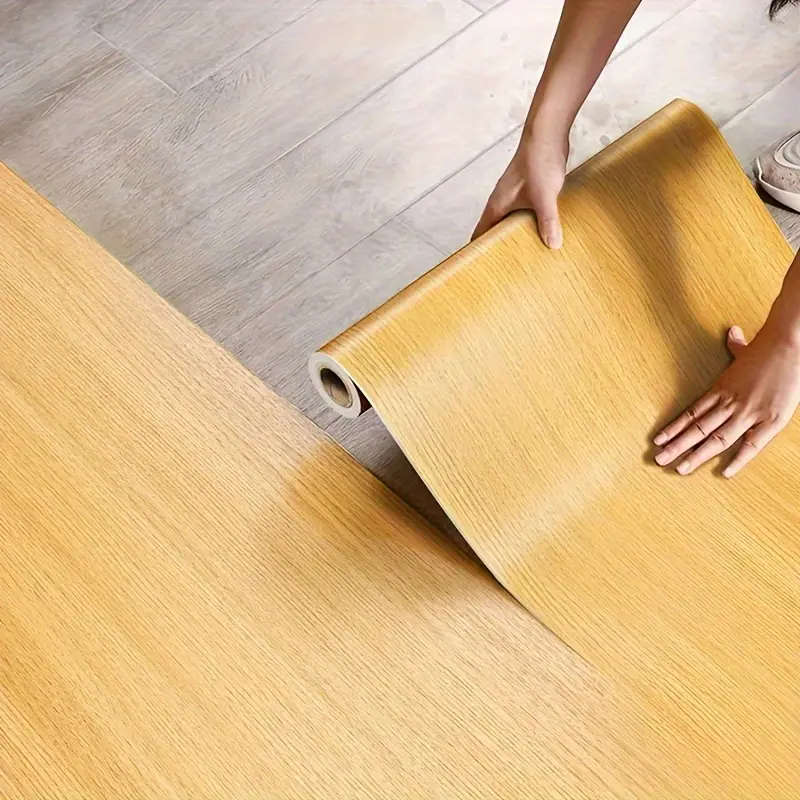 1 Roll Of 300cm*40cm Thick Textured Floor Stickers