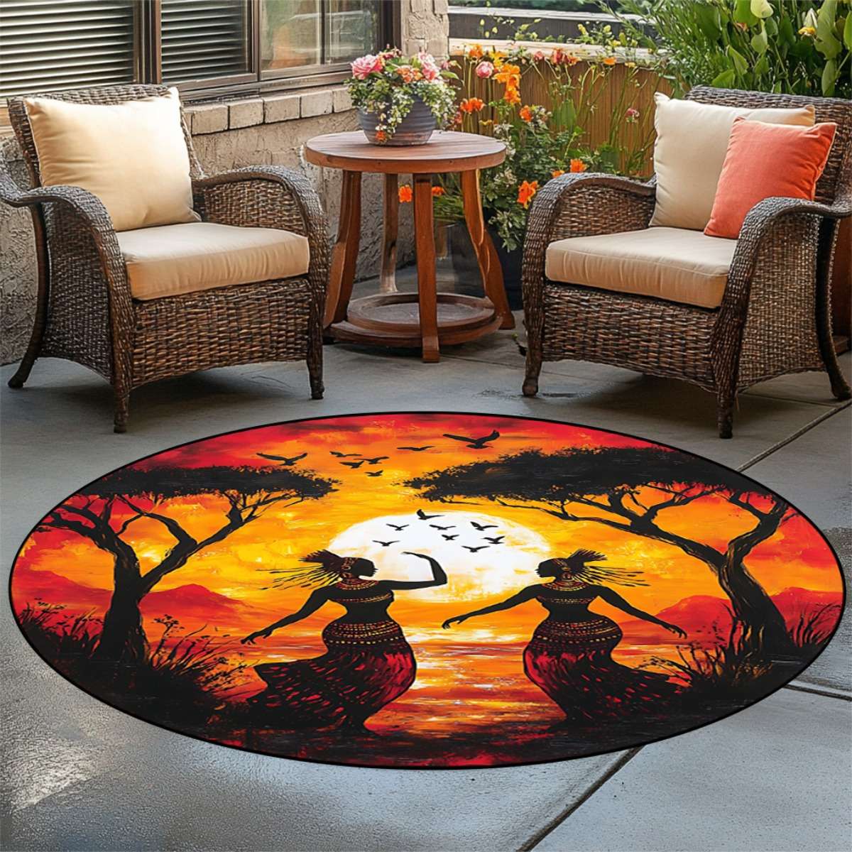 1Pc 140cm 55inch Floor Mat