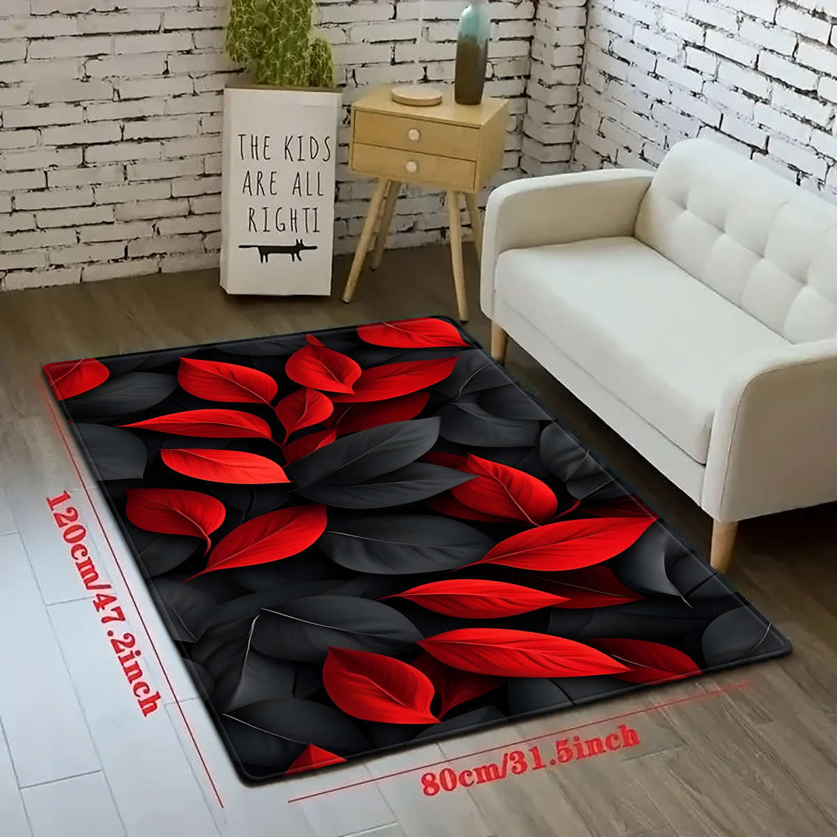 1Pc 50x80cm Floor Mat