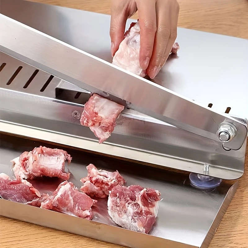 Easy To Clean Stainless Steel Manual Meat Slicer