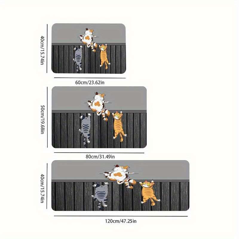 1Pc 40x60cm 15.7x23.62inch Floor Mat