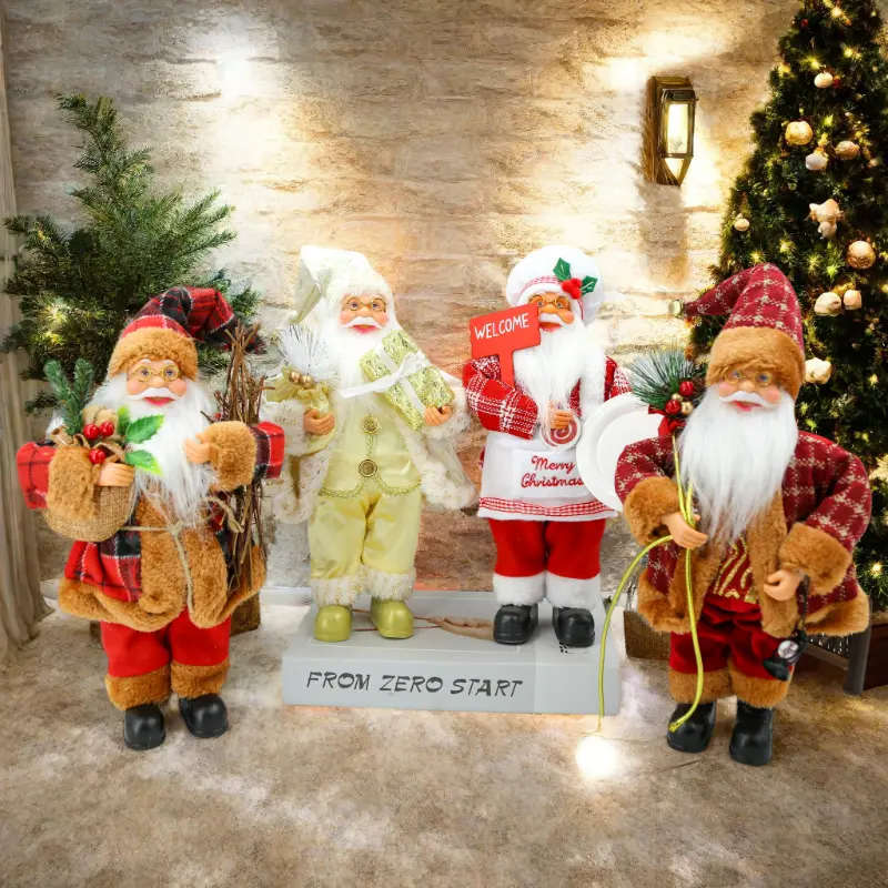 30cm Santa Claus Statue