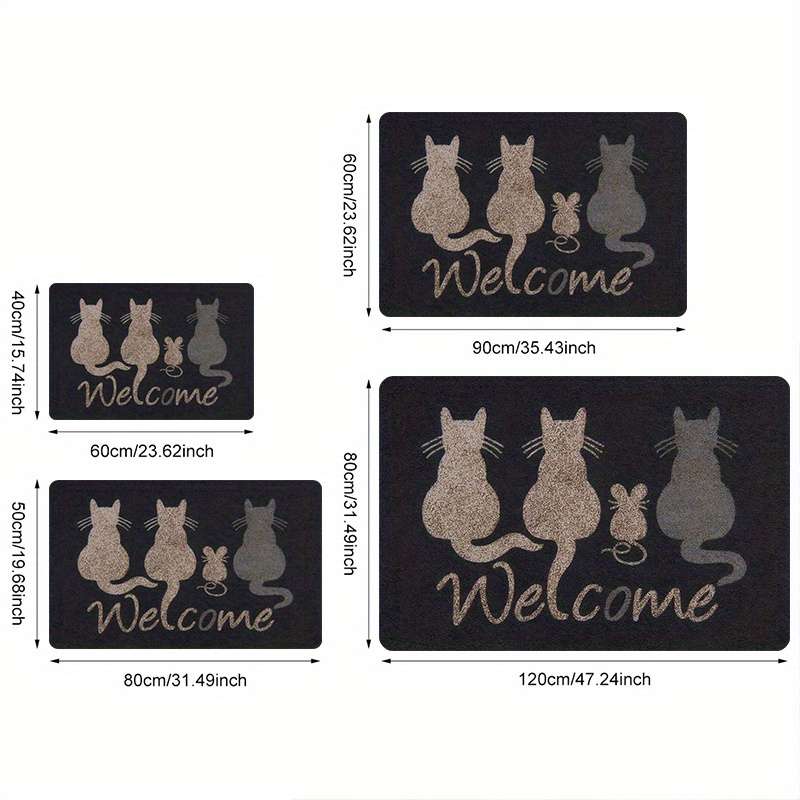 1Pc 16x24inch 40x60cm Floor Mat