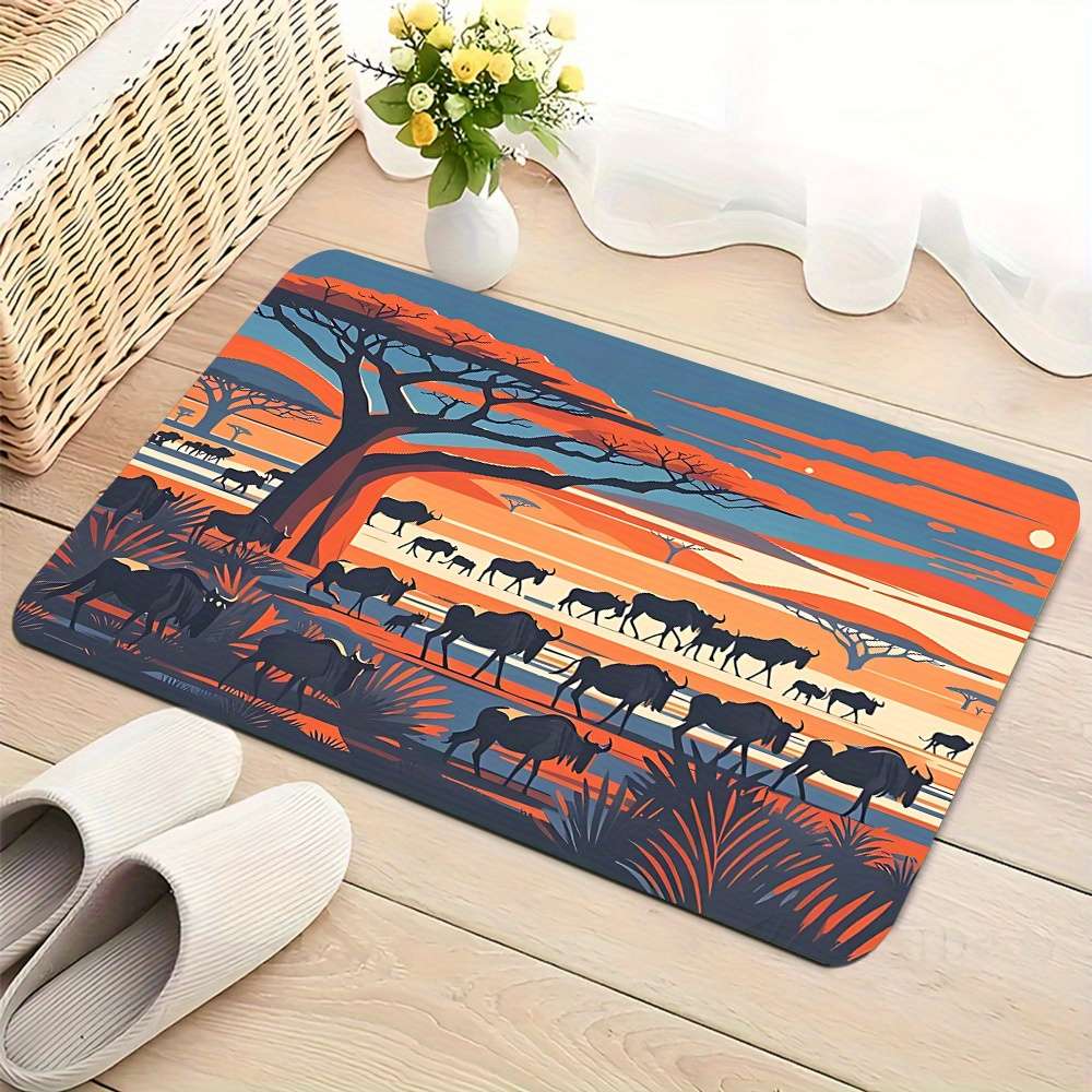 1Pc 19.69x31.50inch 50x80cm Floor Mat
