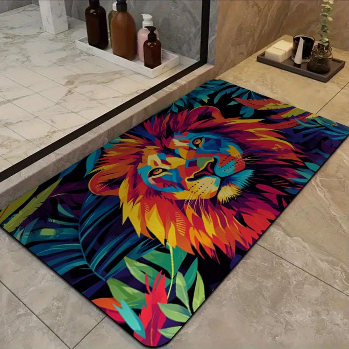 1Pc 39.88x59.94cm Floor Mat