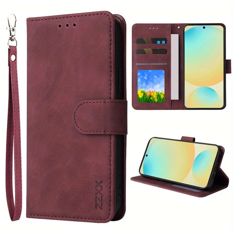 1pc Dark Brown For Samsung Galaxy A36 Phone Cases