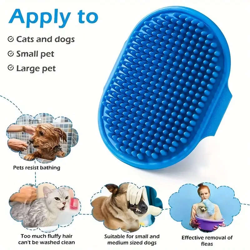 Silicone Pet Bathing Brush