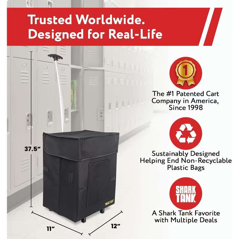 Collapsible Rolling Utility Cart