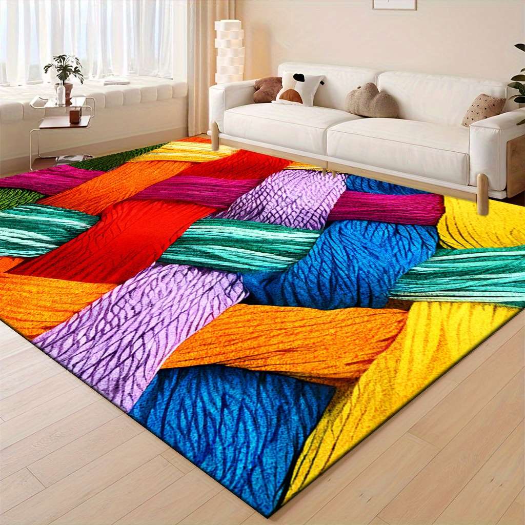 1Pc 160.02x200.66cm 16Ox23Ocm Floor Mat