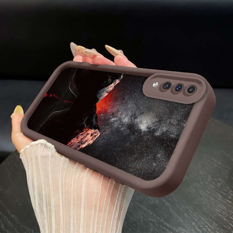 1pc A-Brown For Samsung Galaxy A52 Phone Cases