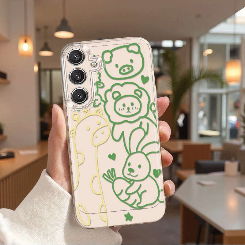 1pc Transparent For Samsung Galaxy A53 5G Phone Cases