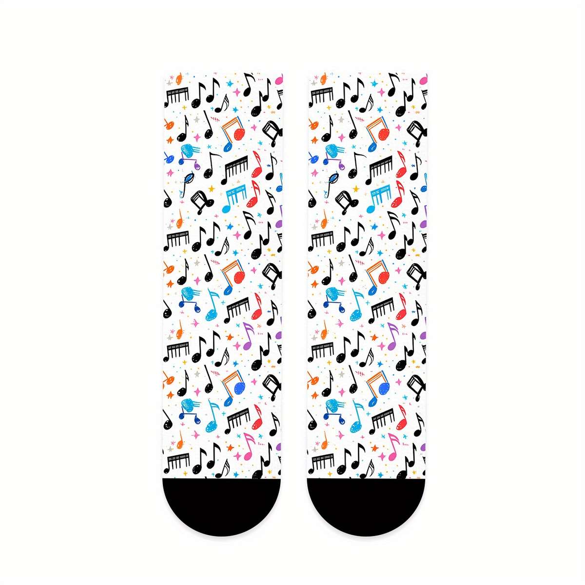 1 Pair Mixed Color One Size Socks