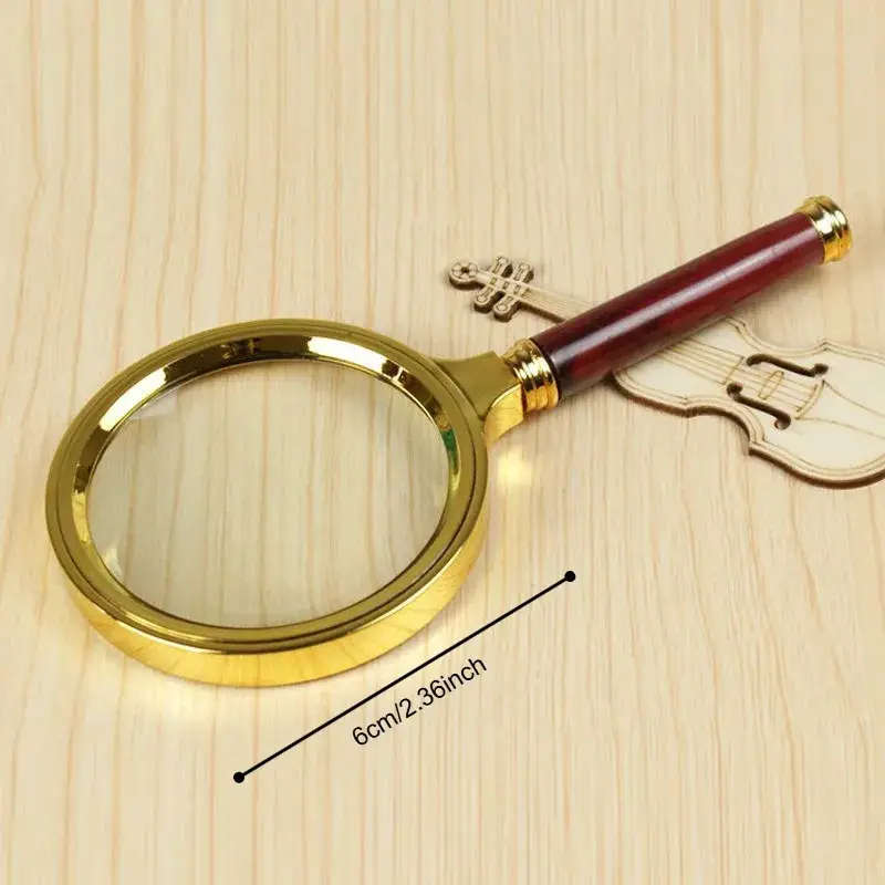 1 Metal Magnifying Glass