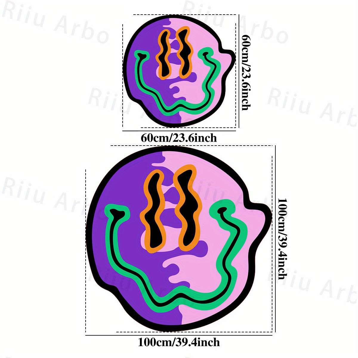 60x60cm 23.6x23.6inch FCS852 Floor Mat