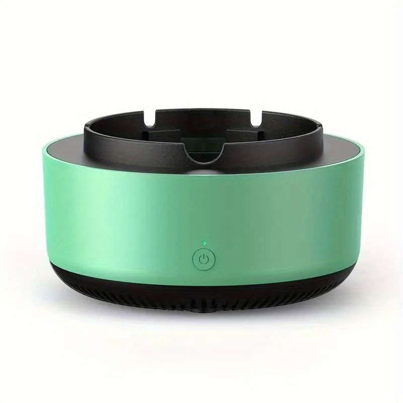 1pc A Battery-Powered Ashtray Designed for Home Use That Smartly Eliminates Secondhand Smoke And Od