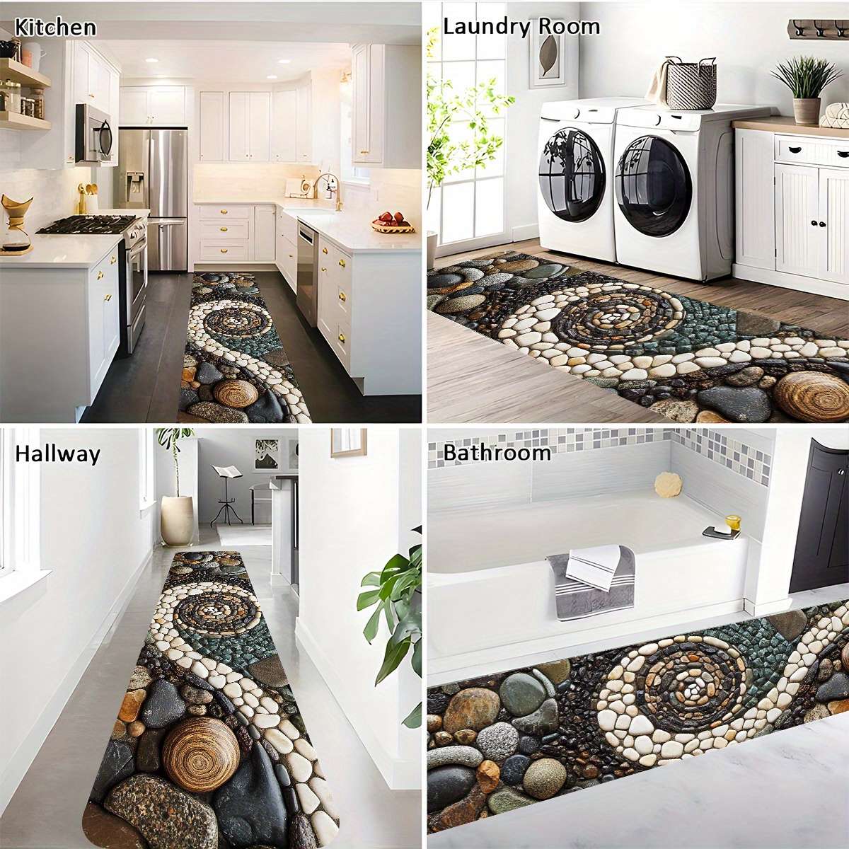 1Pc Mixed Color 24x71inch 60x180cm Floor Mat
