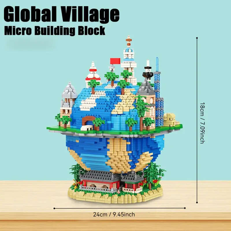 6000-Piece Micro Building Block Set