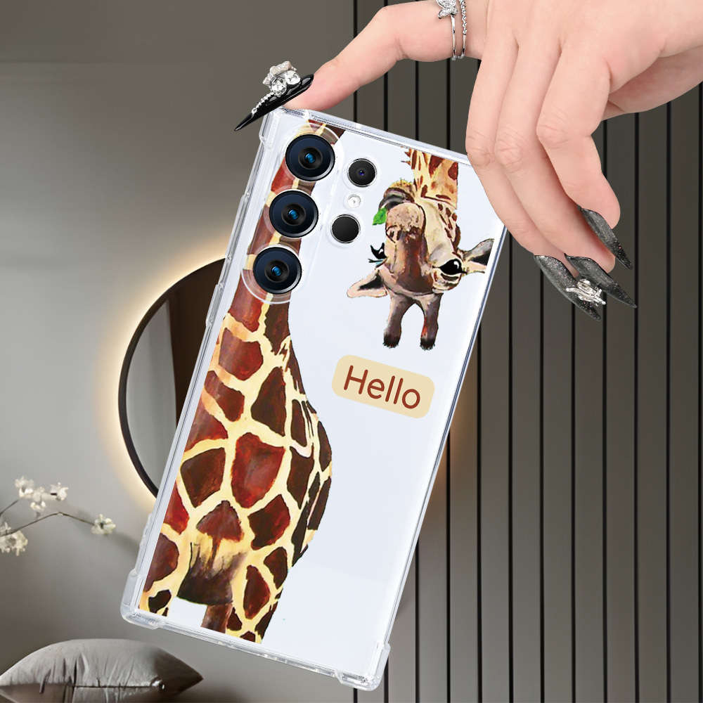 1pc Transparent For Samsung Galaxy S25 Phone Cases