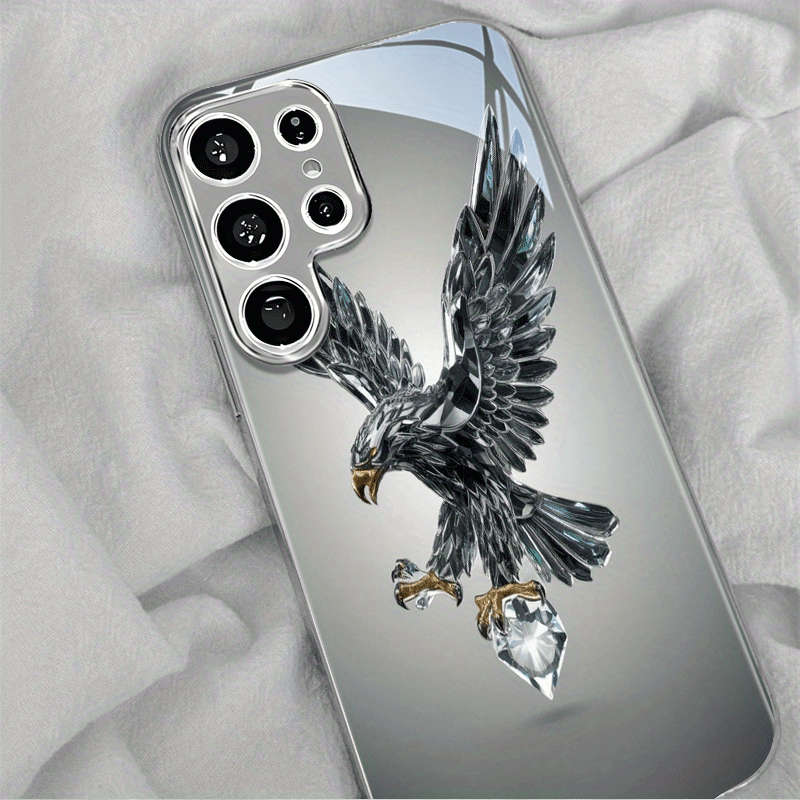 1pc  silvery  For Samsung Galaxy S24 Phone Cases