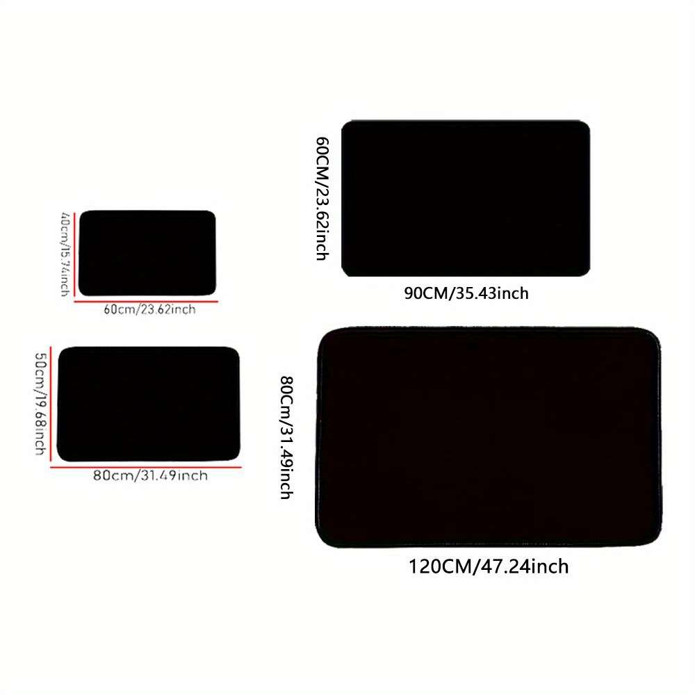 1Pc 23.62x35.43inch 60x90cm Floor Mat