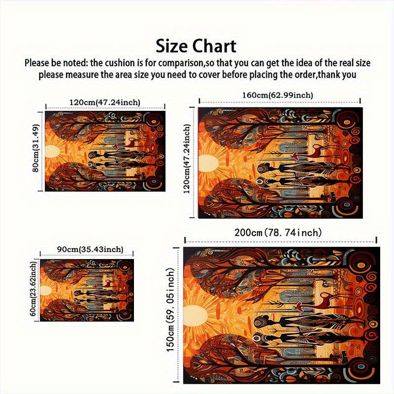 1Pc 23x35inch 60x90cm Floor Mat