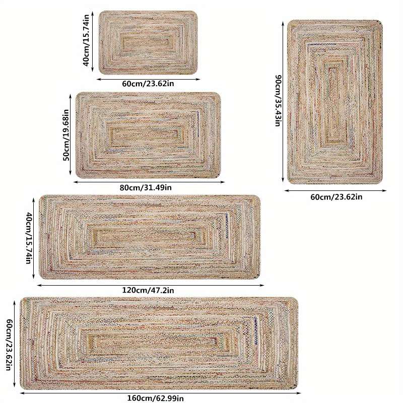 1Pc 5Ox8Ocm Floor Mat