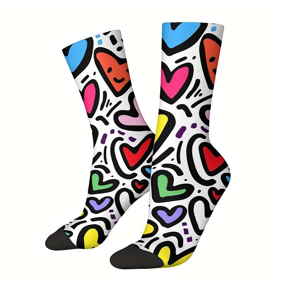 1 Pair Multicolor One Size Socks