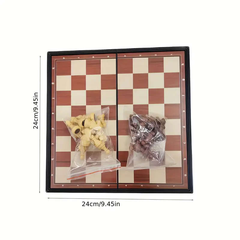 1 Professional Magnetic Folding Chess Board