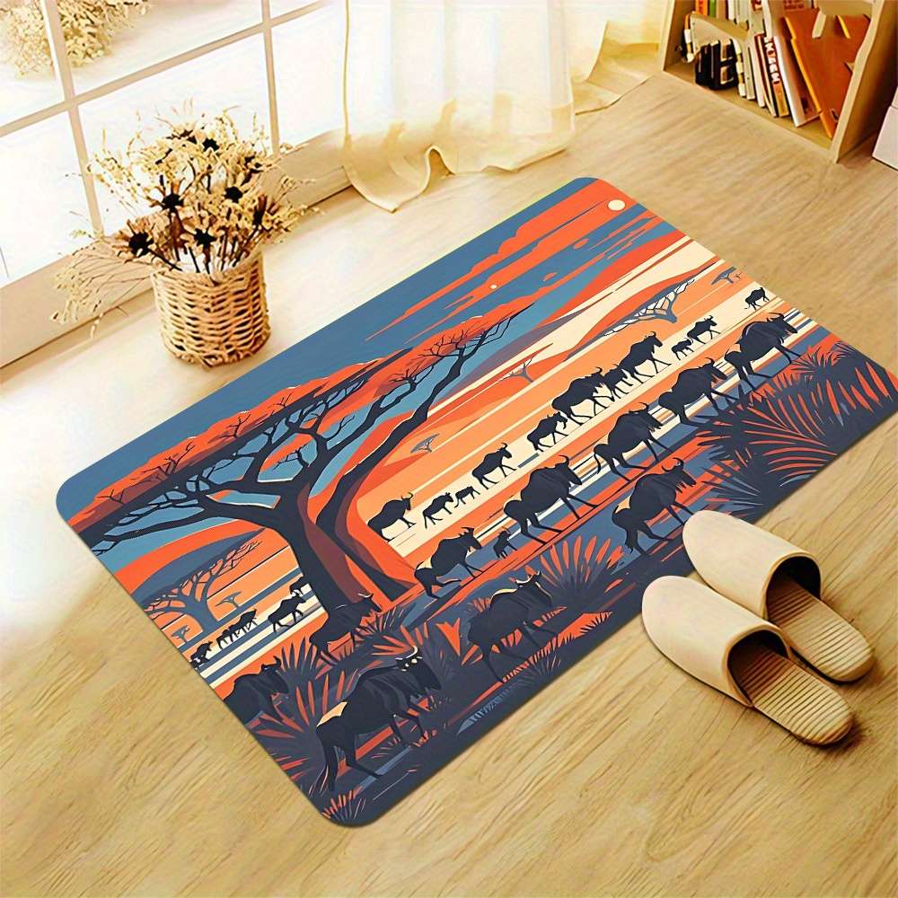 1Pc 19.69x31.50inch 50x80cm Floor Mat