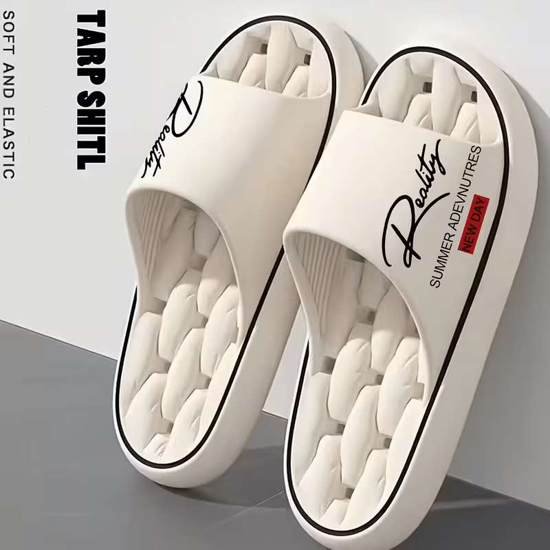 EVA Slippers Non Slip Casual Style Ribbed Design Size UK 6.5 -7