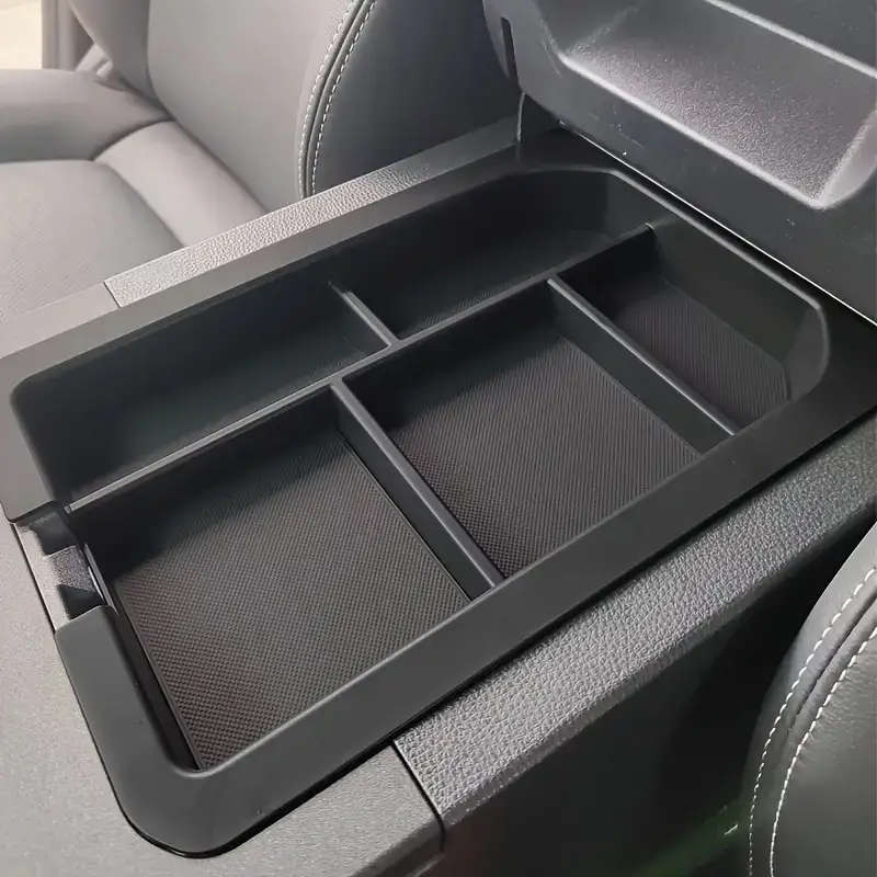 Armrest Box Secondary Storage Organizer For Toyota Land Cruiser Prado LC250